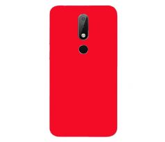 Gelové pouzdro iPhone XS Max 6,5", červená