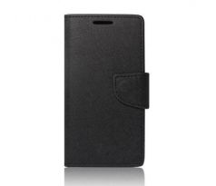 Pouzdro Fancy Book Lenovo Vibe K6 Note, černá