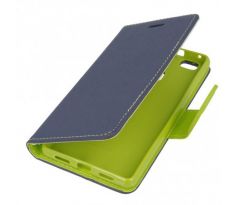 Pouzdro Fancy Book Iphone 11 6,1", modrá-zelená