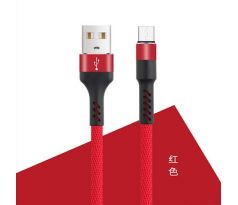 Datový kabel Maxlife micro USB ; 1m, 2A, červený