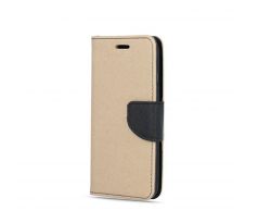 Pouzdro Fancy Book Samsung Galaxy A20e, zlatá-černá