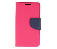Pouzdro Fancy Book Samsung Galaxy Note 7, růžová-modrá